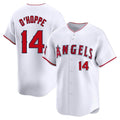 LA.Angels #14 Logan O'Hoppe Player White Limited Home Jdoa Stitched Jerseys