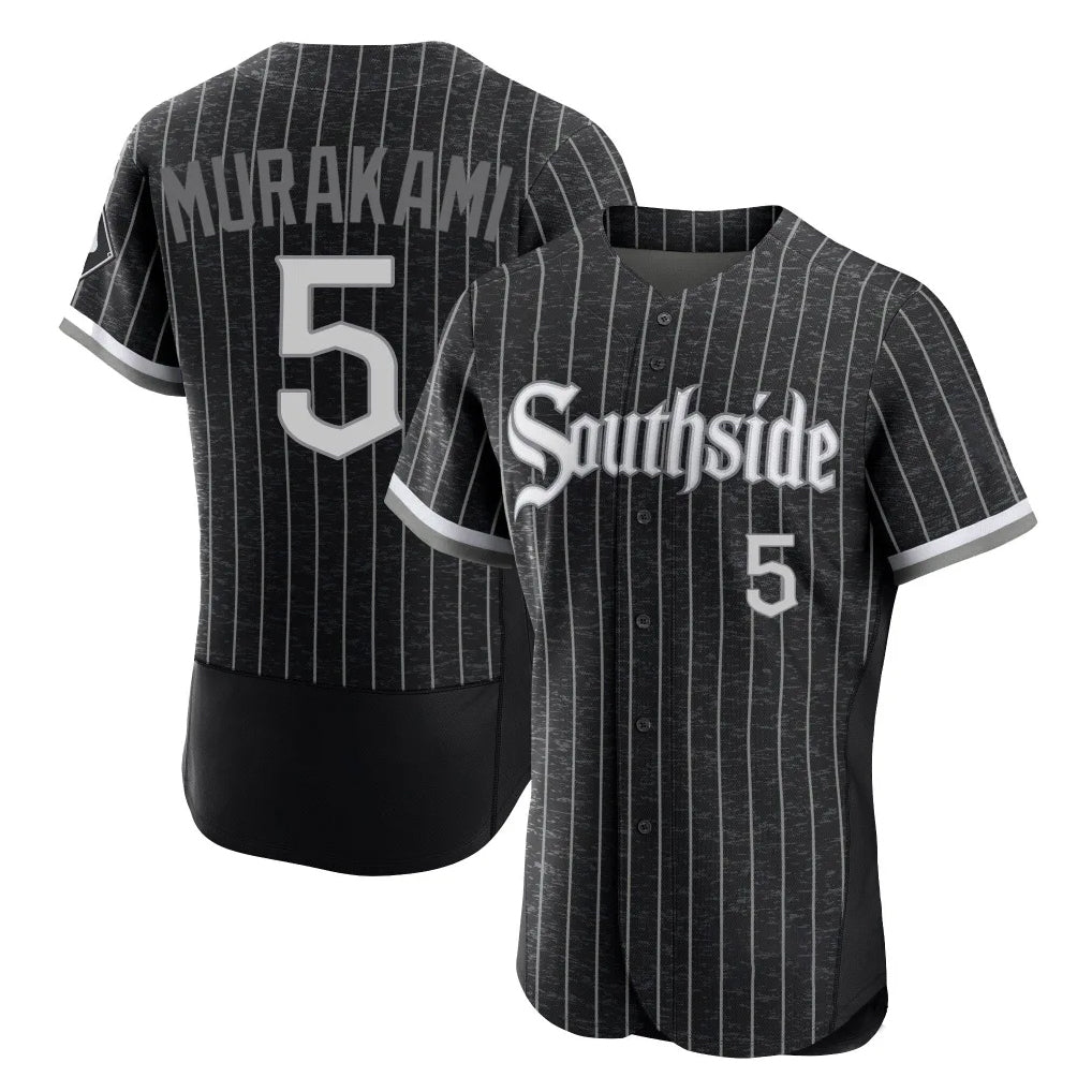 C.White Sox #5 Munetaka Murakami Player Black City Connect Limited Elite Home Jdoa Stitched Jerseys