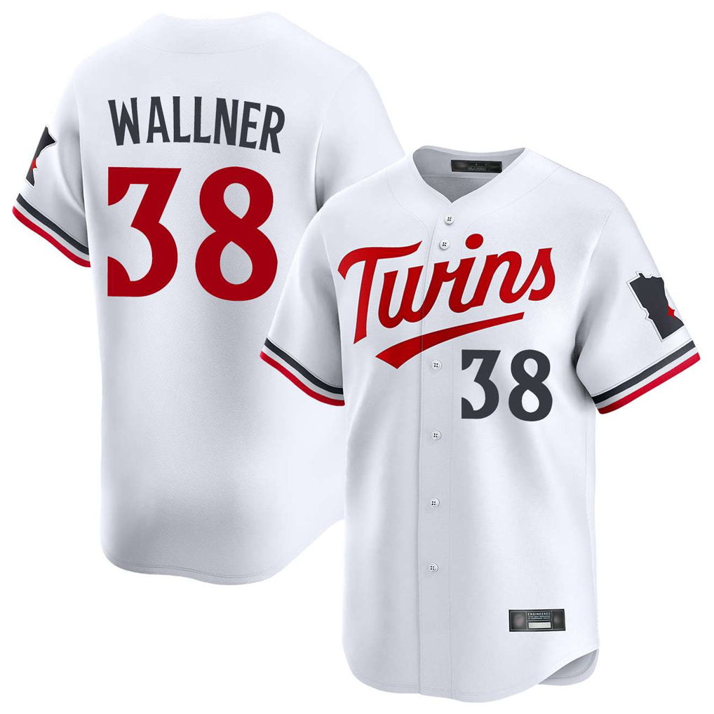 M.Twins #38 Matt Wallner Player White Home Limited Jdoa Stitched Jerseys