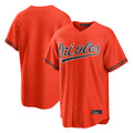 B.Orioles ## Orioles Blank Player Orange Home Game Jdoa Stitched Jerseys