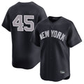 NY.Yankees #45 Gerrit Cole Player Navy Limited Game Jdoa Stitched Jerseys