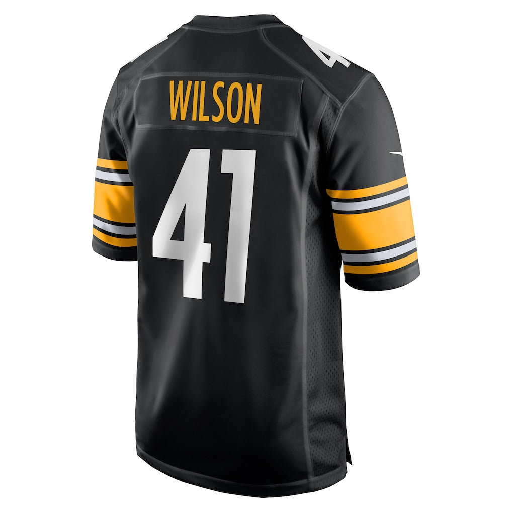 Jdoa P.Steelers #41 Payton Wilson Black Game Jersey