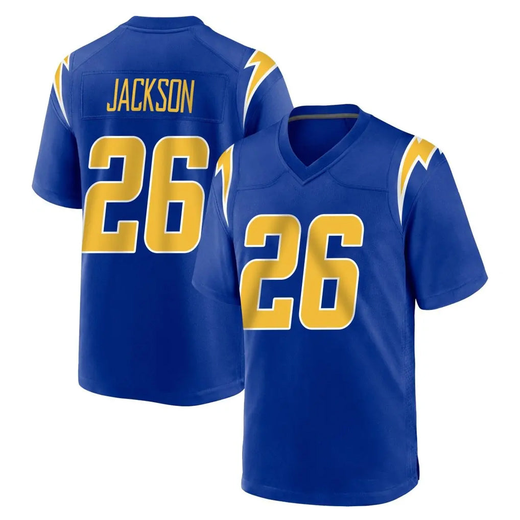 LA.Chargers #26 Donte Jackson Player Royal Home Game Stitched Jerseys
