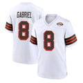 C.Browns #8 Dillon Gabriel Player White Alternate Home Game Jdoa Stitched Jerseys