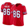 B.Bills #86 Dalton Kincaid Player Red Vapor F.U.S.E. Limited Home Game Jdoa Stitched Jerseys
