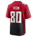 A.Falcons #80 Andre Rison Player Red Home Game Jdoa Stitched Jerseys