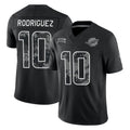 M.Dolphins #10 Jacob Rodriguez Player Black Limited 2026 Salute to Service Home Game Jdoa Stitched Jerseys