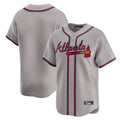 A.Braves ## Braves Blank Player Gray Limited Home Game Jdoa Stitched Jerseys