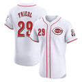 C.Reds #29 TJ Friedl Player White Limited Elite Home Jdoa Stitched Jerseys