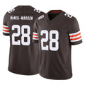 C.Browns #28 Emmanuel McNeil-Warren Player Brown Vapor F.U.S.E. Limited Home Game Jdoa Stitched Jerseys
