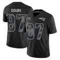 NE.Patriots #87 Romeo Doubs Player Black Limited 2026 Salute to Service Home Game Jdoa Stitched Jerseys