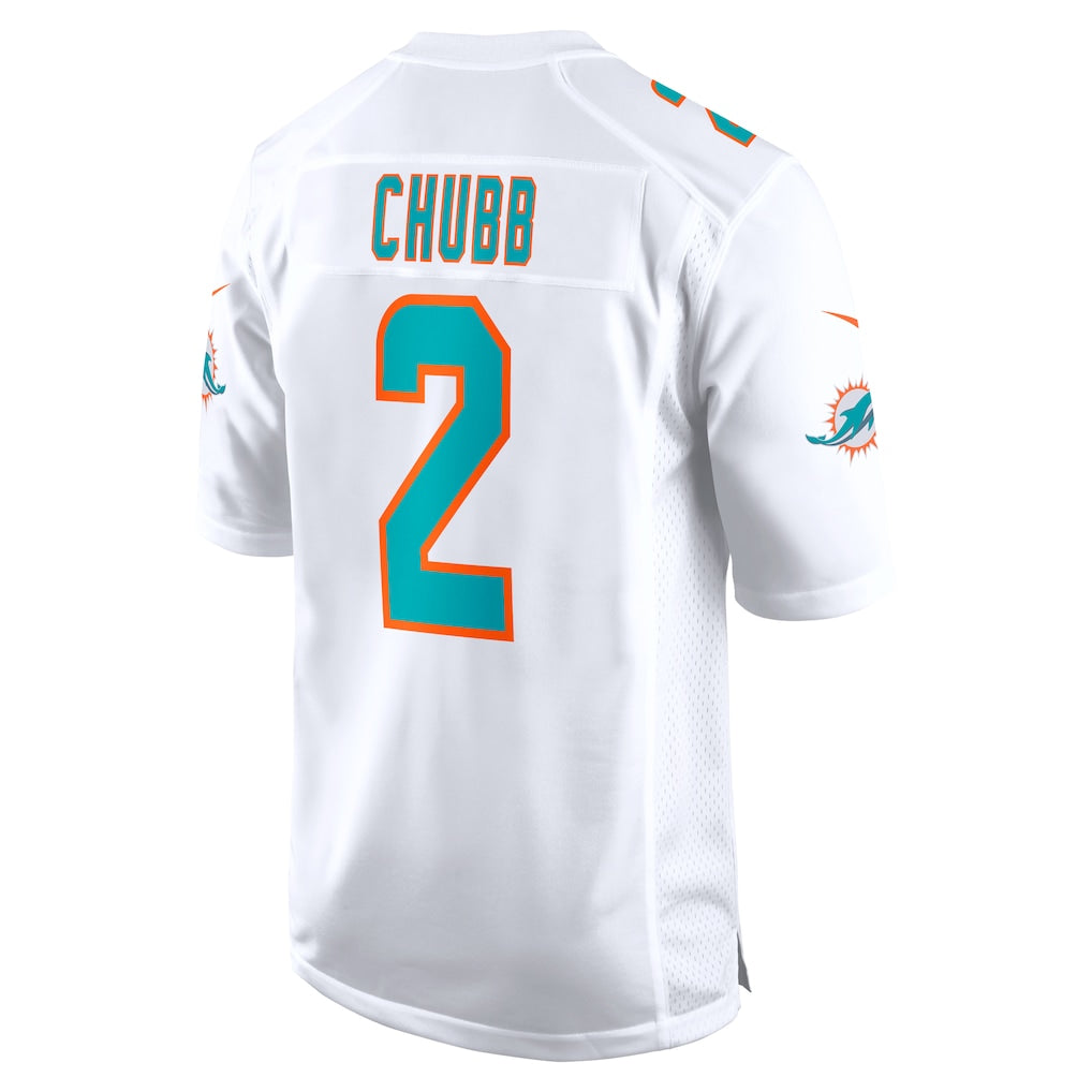 Jdoa M.Dolphins #2 Bradley Chubb White Game Player Jersey