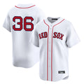 B.Red Sox #36 Triston Casas Player White Limited Home Game Jdoa Stitched Jerseys