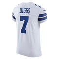 Jdoa D.Cowboys #7 Trevon Diggs White Alternate Vapor Elite Jersey
