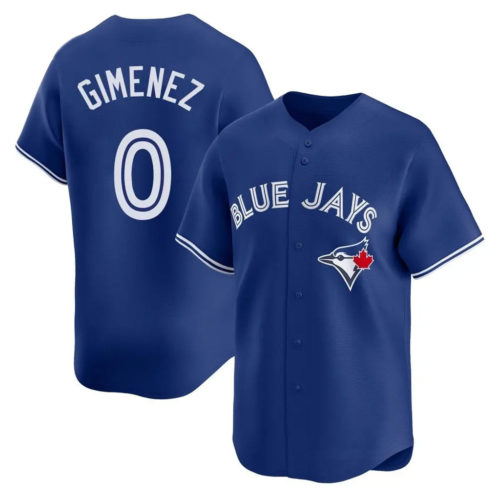 T.Blue Jays #0 Andres Gimenez Player Royal Home Game Jdoa Stitched Jerseys