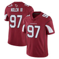 A.Cardinals #97 Walter Nolen III Player Cardinal Vapor Limited Home Game  Jdoa Stitched Jerseys