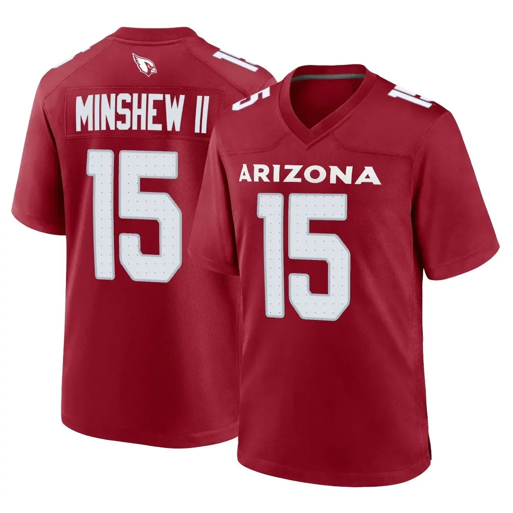 A.Cardinals #15 Gardner Minshew II Player Cardinal Limited Home Game Jdoa Stitched Jerseys
