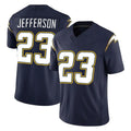 LA.Chargers #23 Tony Jefferson Player Navy Vapor F.U.S.E. Limited Home Game Stitched Jerseys