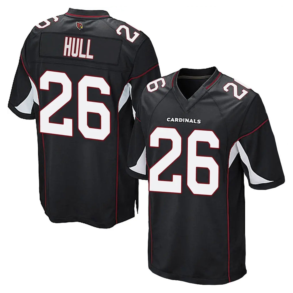 A.Cardinals #26 Evan Hull Player Black Home Game Jdoa Stitched Jerseys