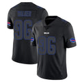 B.Bills #96 Deone Walker Player Black Impact Limited Home Game Jdoa Stitched Jerseys