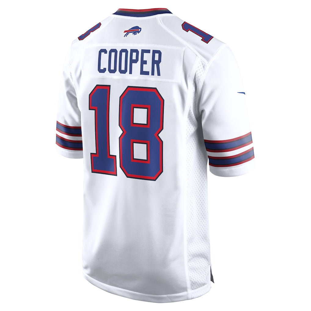 Jdoa B.Bills #18 Amari Cooper White Game Jersey