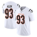 C.Bengals #93 Jonathan Allen Player White Vapor Untouchable Limited Home Game Jdoa Stitched Jerseys