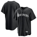 S.Mariners ## Mariners Blank Player Black Home Limited Jdoa Stitched Jerseys