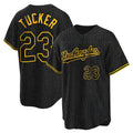 LA.Dodgers #23 Kyle Tucker Player Black Gold Limited Home Jdoa Stitched Jerseys