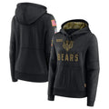 C.Bears ## Bears Blank Player Black Salute to Service Pullover Hoodies Limited Jdoa Stitched Jerseys