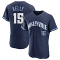 C.Cubs #15 Carson Kelly Player Navy City Connect Limited Elite Home Jdoa Stitched Jerseys