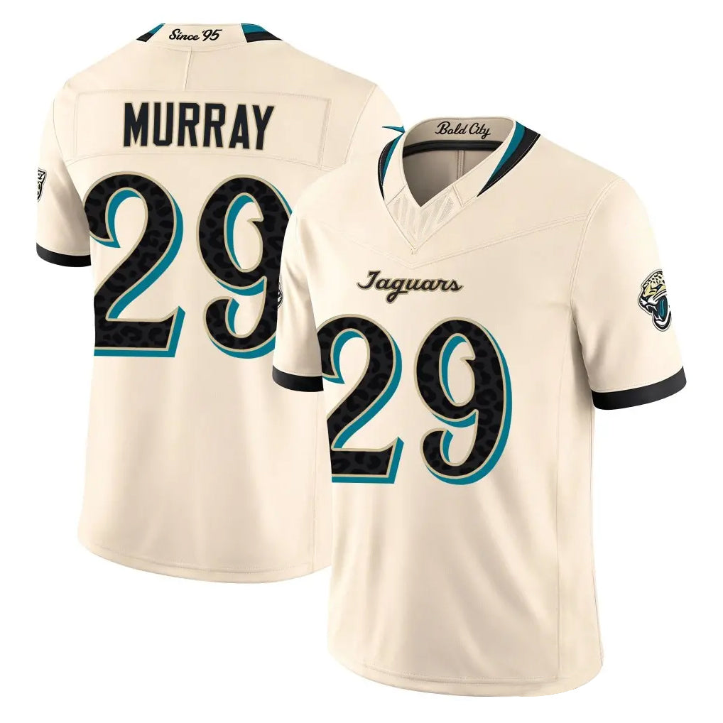 J.Jaguars #29 Eric Murray Player Natural Limited 2026 Rivalries Collection Game Jdoa Stitched Jerseys