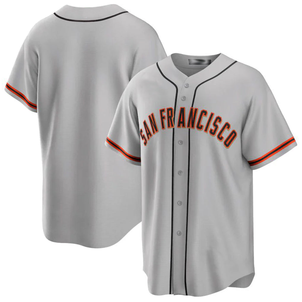 SF.Giants ## Giants Blank Player Gray Home Game Jdoa Stitched Jerseys