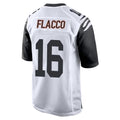 C.Bengals #16 Joe Flacco Player White Alternate Home Game Jdoa Stitched Jerseys