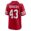 Jdoa SF.49ers #43 Eric Kendricks Scarlet Team Game Jersey