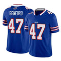 B.Bills #47 Christian Benford Player Royal Vapor F.U.S.E. Limited Home Game Jdoa Stitched Jerseys