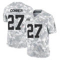 KC.Chiefs #27 Chamarri Conner Player Arctic Camo Salute To Service Limited Game Stitched Jerseys