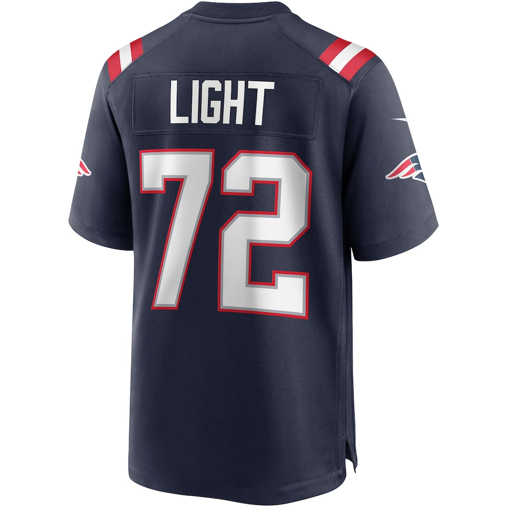 Jdoa NE.Patriots #72 Matt Light Navy Game Retired Player Jersey