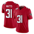 A.Falcons #31 Xavier Watts Player Red Team Color Vapor F.U.S.E. Limited Jdoa Stitched Jerseys