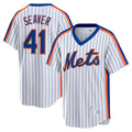 NY.Mets #41 Tom Seaver Player White Cooperstown Collection T-shirt Home Jdoa Stitched Jerseys