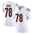 C.Bengals #78 Anthony Munoz Player White Vapor Untouchable Limited Home Game Jdoa Stitched Jerseys