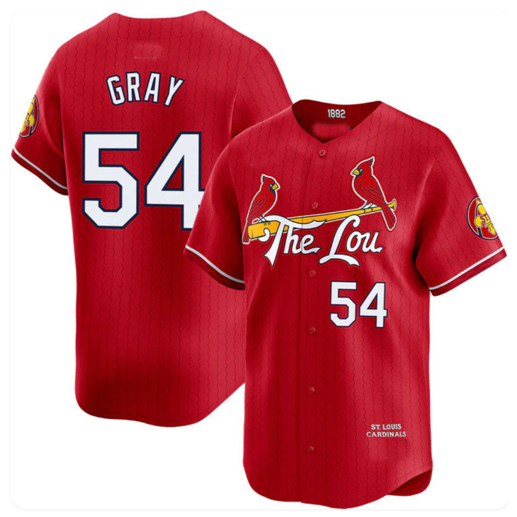 St. Louis Cardinals #54 Sonny Gray Player Red City Connect Limited Jdoa Stitched Jerseys