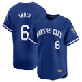 KC.Royals #6 Jonathan India Player Royal Limited Home Jdoa Stitched Jerseys