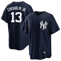 NY.Yankees #13 Jazz Chisholm Jr Player Navy Game Jdoa Stitched Jerseys