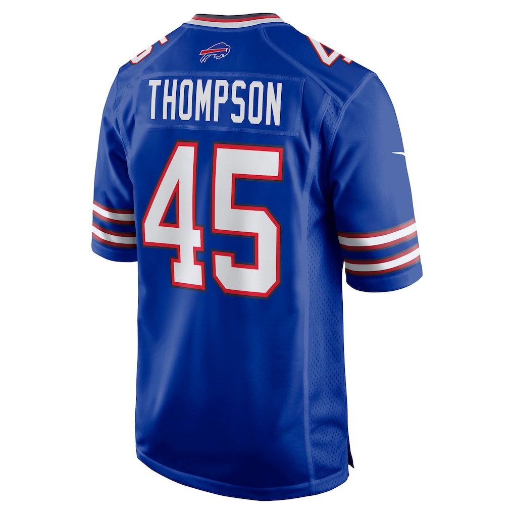 Jdoa B.Bills #45 Shaq Thompson Royal Team Game Jersey