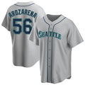 S.Mariners #56 Randy Arozarena Player Gray Home Game Jdoa Stitched Jerseys
