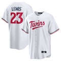 M.Twins #23 Royce Lewis Player White Home Game Jdoa Stitched Jerseys