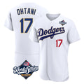 LA.Dodgers #17 Shohei Ohtani Player Gold White World Series 2026 Collection Stadium Limited Elite Jdoa Stitched Jerseys