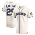 S.Mariners #29 Cal Raleigh Player Cream Home Limited Elite Jdoa Stitched Jerseys