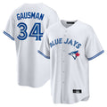 T.Blue Jays #34 Kevin Gausman Player White Home Game Jdoa Stitched Jerseys