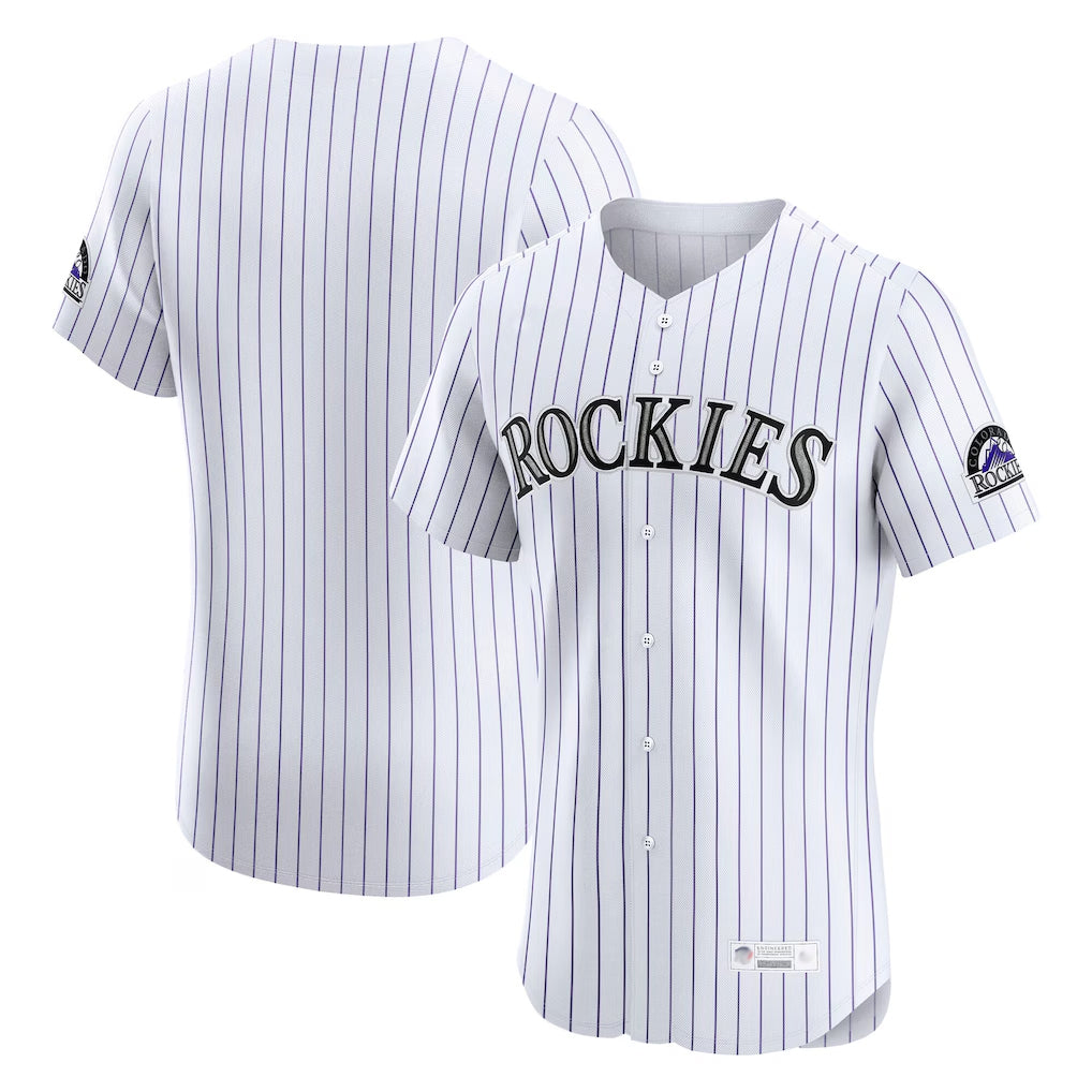 C.Rockies ## Rockies Blank Player White Limited Elite Home Jdoa Stitched Jerseys